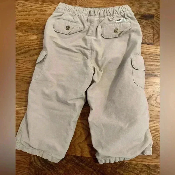 Janie and Jack lined khaki pants 12-18 months - Picture 2 of 7